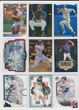 Misc SP SPx Baseball you pick NM base stars RC rookie inserts Hall of Famers