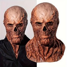 Vecna Cosplay Latex Face Mask Halloween Horror Carnival Party Cosplay Props