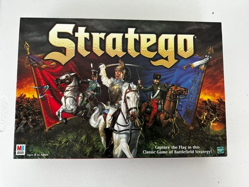STRATEGO Board Game 1999 Vintage by Milton Bradley 100% COMPLETE All Pieces