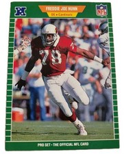 1989 Pro Set #336 Freddie Joe Nunn Phoenix Cardinals NFL Football Card (N3