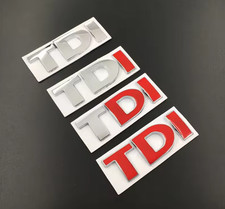 New 3D Metal TDI Badge Emblem Brand New