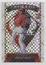 2022 Panini Chronicles Crusade Building Blocks Prizm Josiah Gray #6 0b3