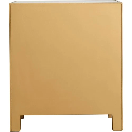 Elegant Lighting MF72016G Reflexion Antique Gold Cabinet - Picture 10 of 10