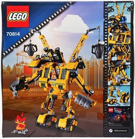 LEGO 70814,  Lego Movie,  Emmet's Construct-o-Mech,  New,  Excellent Sealed Box!