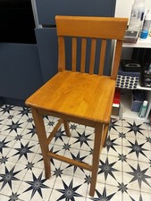 Solid Wood Breakfast Bar Stools X2 purchased John Lewis