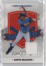 2021 Panini Chronicles America's Pastime Swatches Blue 89/99 Austin Meadows 7l6
