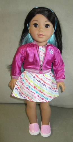 American Girl Doll Corinne Tan, Girl of the Year 2022 Doll in AG Truly Me Outfit