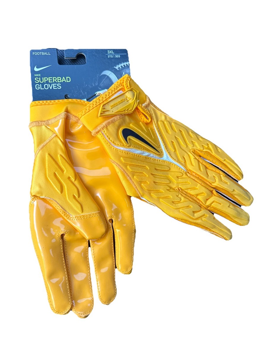 Nike NFL Superbad 6.0 Football Gloves Size XXL DX4520-702