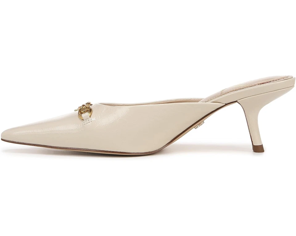 Sam Edelman Mujer Brynne Alpino Marfil Gatito Tacón Mula Nuevo/Sin Caja 8M Foto 3 de 4