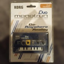 KORG Monotron DUO Analog Synthesizer Musical Instruments Black Compact Hobby