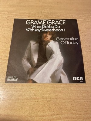 7'' GRAME GRACE * What Do You Do With My Sweetheart ? (MINT-) GLAM ROCK 1974