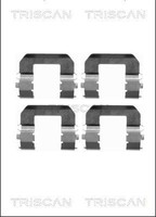 Triscan ZubehöRsatz, Scheibenbremsbelag 8105 431617 FüR Hyundai KIA