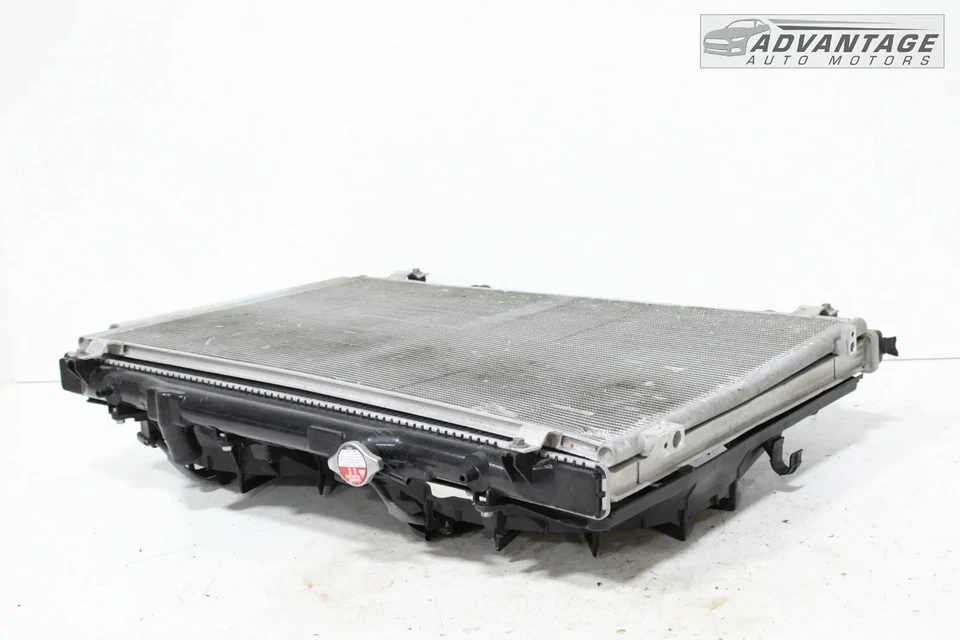 Honda Passport 2016-2024 3,5 L radiador aire acondicionado condensador motor de refrigeración eléctrico OEM Foto 3 de 4