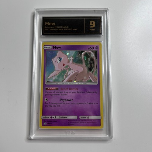 Mew SM215 Sun & Moon Black Star Promo Holofoil Promo 2019 Pokémon TCG 9 Mint