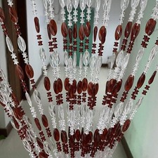 Hanging Acrylic Beaded Door Curtain Tassel Room Divider Curtain Decor 100*195cm