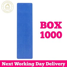 5mm BLUE Plastic Flat Packers BOX 1000