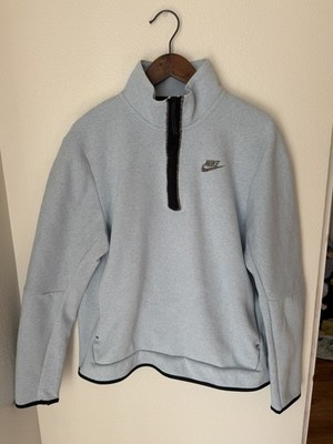 Nike Sportswear Tech Fleece 1/2 Zip Top Celestine Blue DQ4314-441 Size 