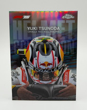 2025 Topps Chrome F1 Yuki Tsunoda Helmet Collection Insert #HC-3 Red Bull