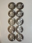 10 Vintage 1981 World Wide Mint .999 Fine Silver 1 Troy Oz Liberty Rounds