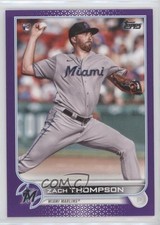 2022 Topps Series 1 Meijer Purple Zach Thompson #227 0lt8