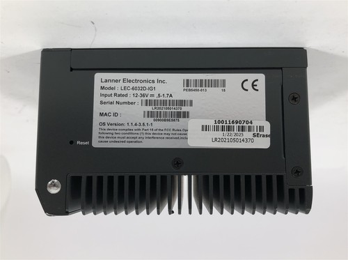 Lanner LEC-6032D-IG1 5-Port Gigabit Ethernet Router mit pfSense® und AC - Bild 3 von 4