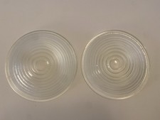 READ Lot Of 2 Glass Fresnel Lens 6   5 7/8   Inch Made in Germany 10R Used 