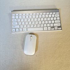 Rechargeable Wireless Keyboard and Mouse Set, seenda Ultra Slim Silent USB