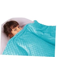 Super-Soft Kids Weighted Blanket 7 Pounds - Weighted Blanket for Kids - Easy