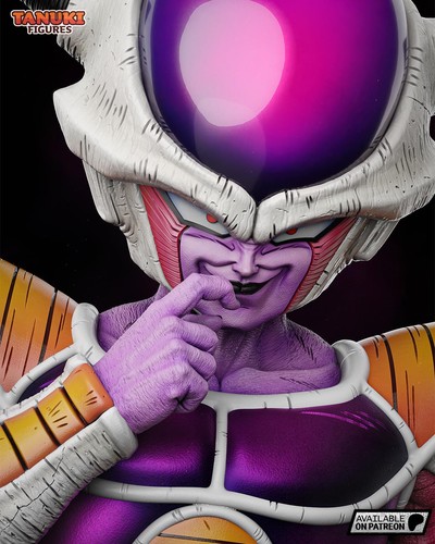 Frieza | Resin Model or Bust Kit | Dragon Ball Z Galactic Tyrant in Second Form - Picture 6 of 8
