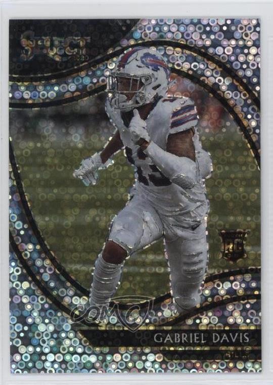 2020 Panini Select Field Level Disco Prizm Gabriel Davis #382 Rookie RC 11nq