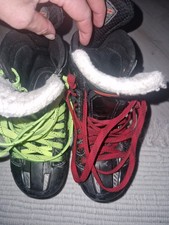 EASTON " EQ 10 "  TOP JUNIOR EISHOCKEY SCHLITTSCHUHE GR: 28