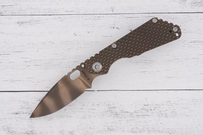 Mick Strider SnG DGG Full Ti HC   Ghost Stripe S30V Blade