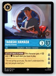Tadashi Hamada - Baymax Inventor 153/204 Azurite Sea Super Rare