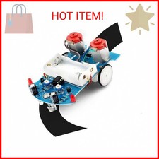 MiOYOOW Line Following Robot Car Kit, Beginners Smart Car Soldering Practice Kit