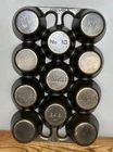 Vintage Griswold Cast Iron #10 Popover Muffin Pan 948A - Restored & Seasoned