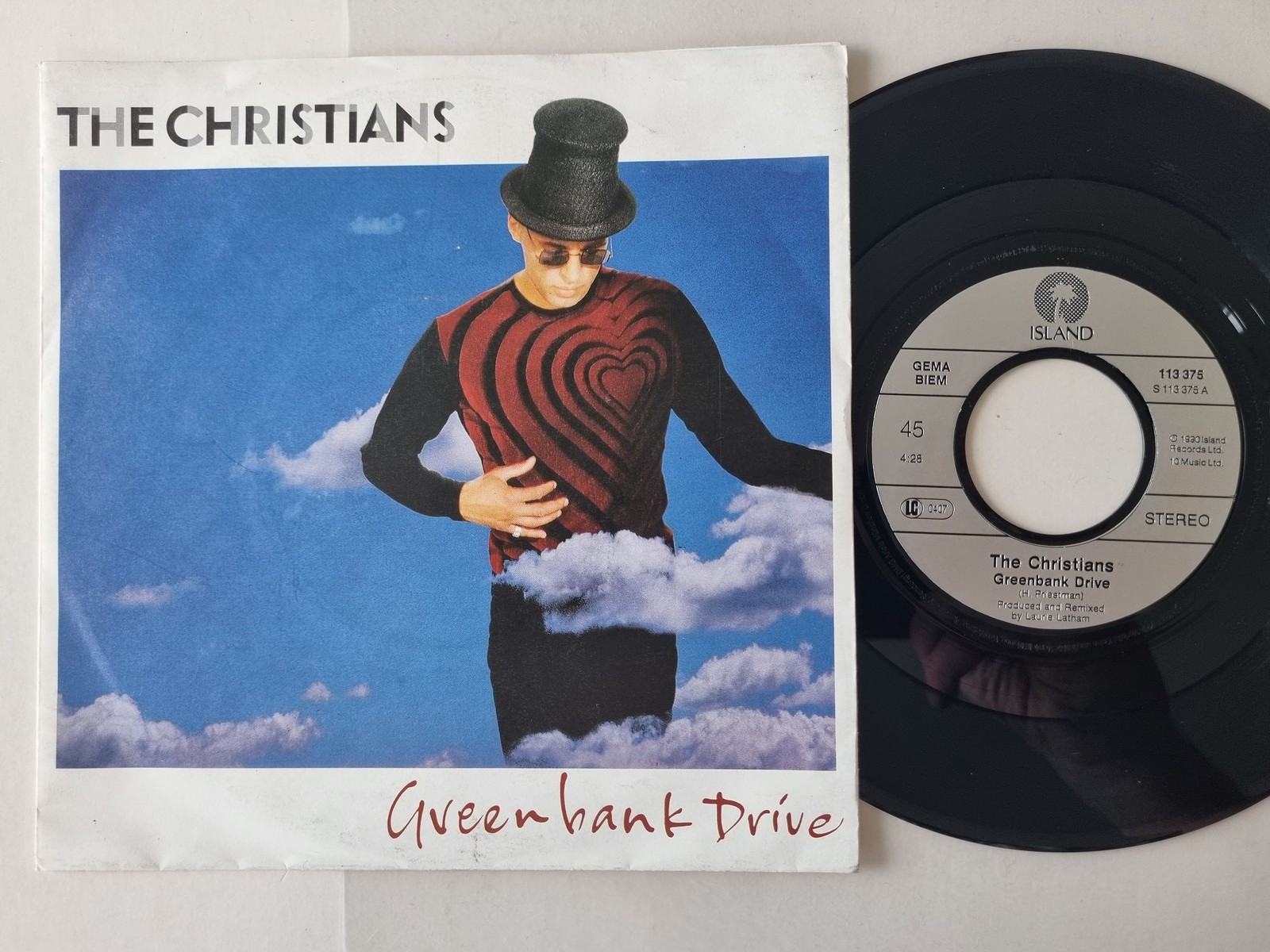 The Christians - Greenbank Drive 7'' Vinyl Germany
