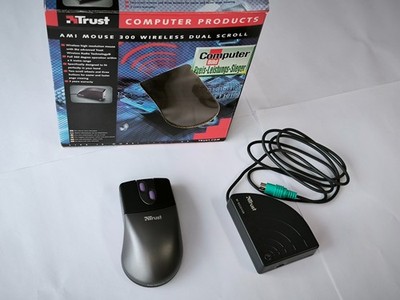 Trust Ami Mouse 300 - PS/2 Wireless für Retro PCs