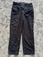 H M Boys Black Dress Pants Size 10 EUC
