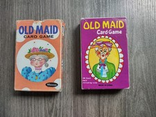 Vintage Old Maid Card Game Lot Circus Edition Whitman  Unbranded Set COMPLETE