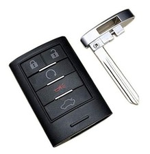 Smart Key Fob Case Shell Fit for Cadillac STS CTS 2008 2009 2010 2011 2012