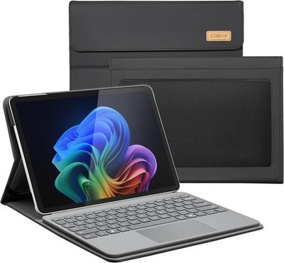 CoBak Case for Microsoft Surface Pro 12'' (2025), Premium Business Cover with Mul