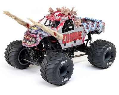 Losi 1/18 Mini LMT 4X4 Brushed RTR Monster Truck (Zombie