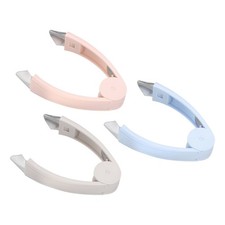 3PcsStrawberry Stem Remover, Fruit & Vegetable Corer for Tomato, Blue&Pink&Gray