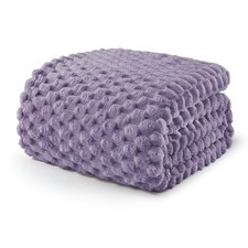 Exclusivo Mezcla King Size Fleece Blanket for Bed, 90x104 Inches Stylish Jacq...