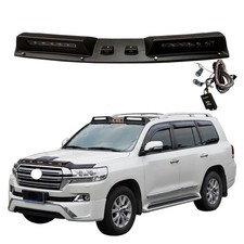 Black Top Led Roof Light Bars Drl Fits For Toyota Land Cruiser Lc200 2008-2021 Black Top Led Roof Light Bars Drl Fits For Toyota Land Cruiser Lc200 2008-2021