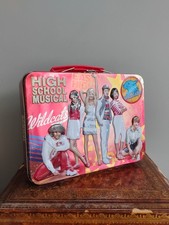 Original Retro High School Musical Wildcats Tin Lunch Box Storage Tin Disney