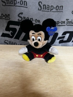 VINTAGE Disney Original Mickey Mouse Plush With Original Hang Tag In Ear ￼7 