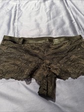 Torrid Black Lace Boyshorts Panty - Cheeky Comfort size 1- NWT