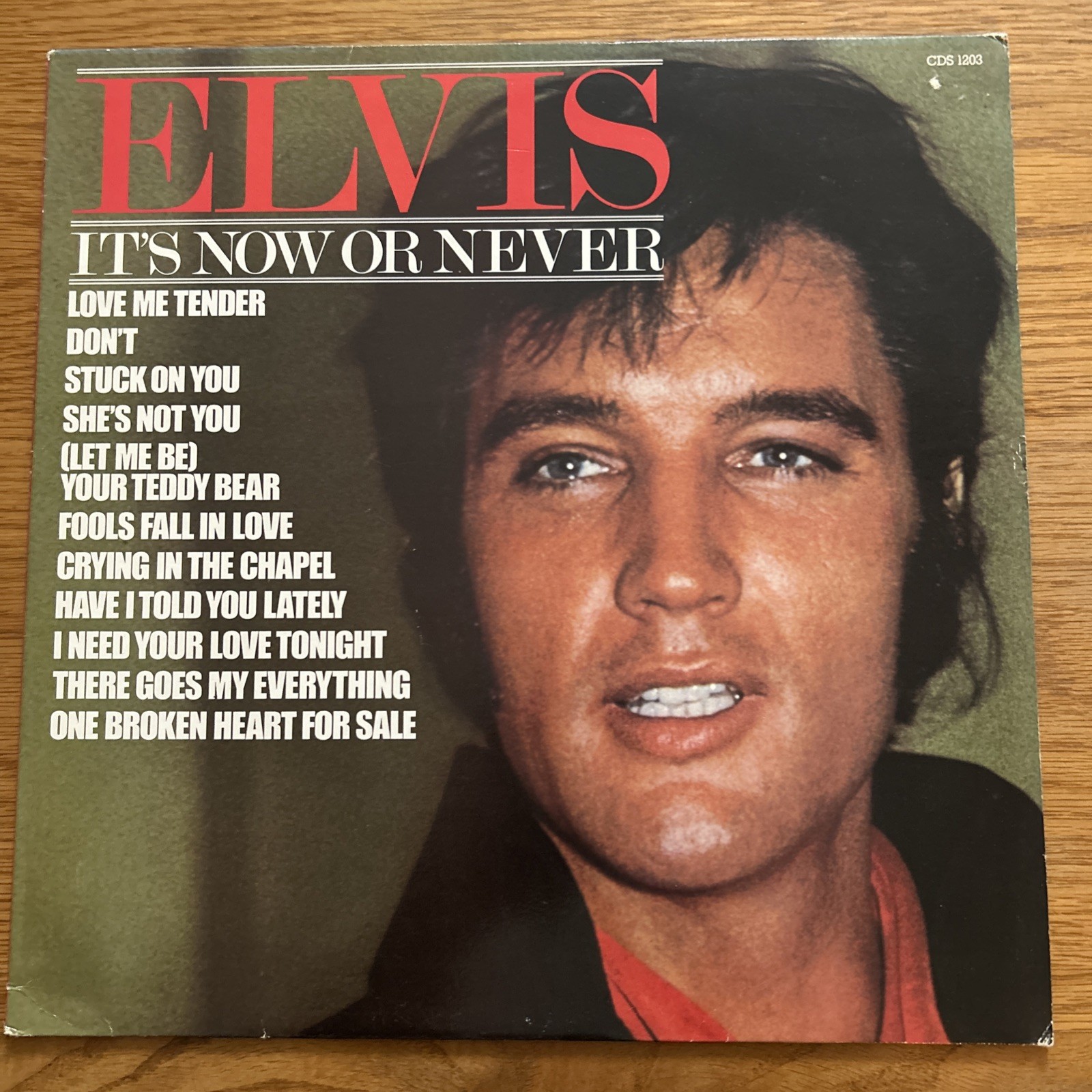 Elvis Presley It's Now Or Never Vinyl LP Camden CDS 1203 Vintage Rock
