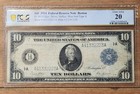 1914 $10 Federal Reserve Note Boston Fr#907a PCGS 20 Very Fine — photo 1